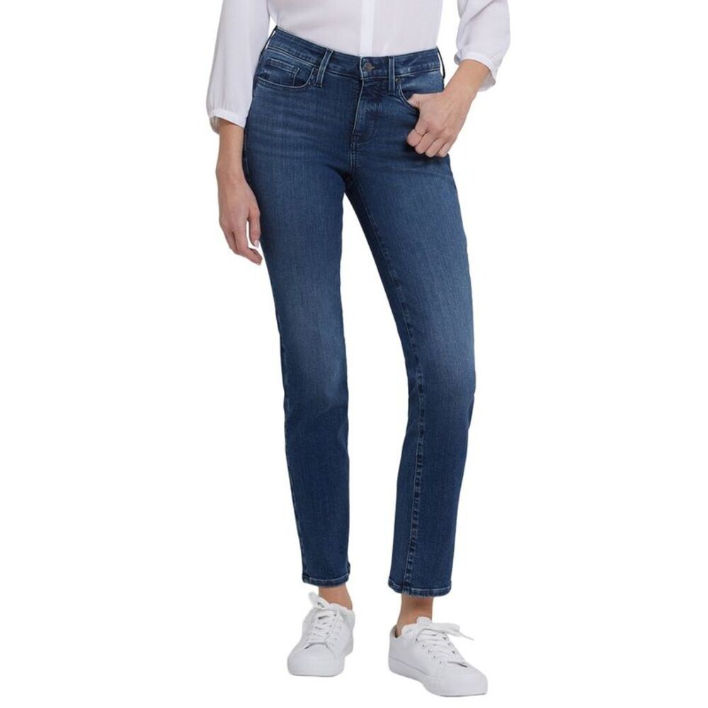 NYDJ Women's Sheri Straight Leg Jeans - Bay Blue